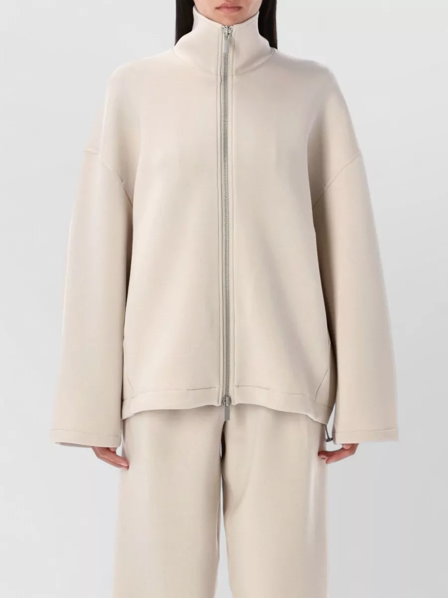 Remain Zip Fleece Bonded Lounge Top