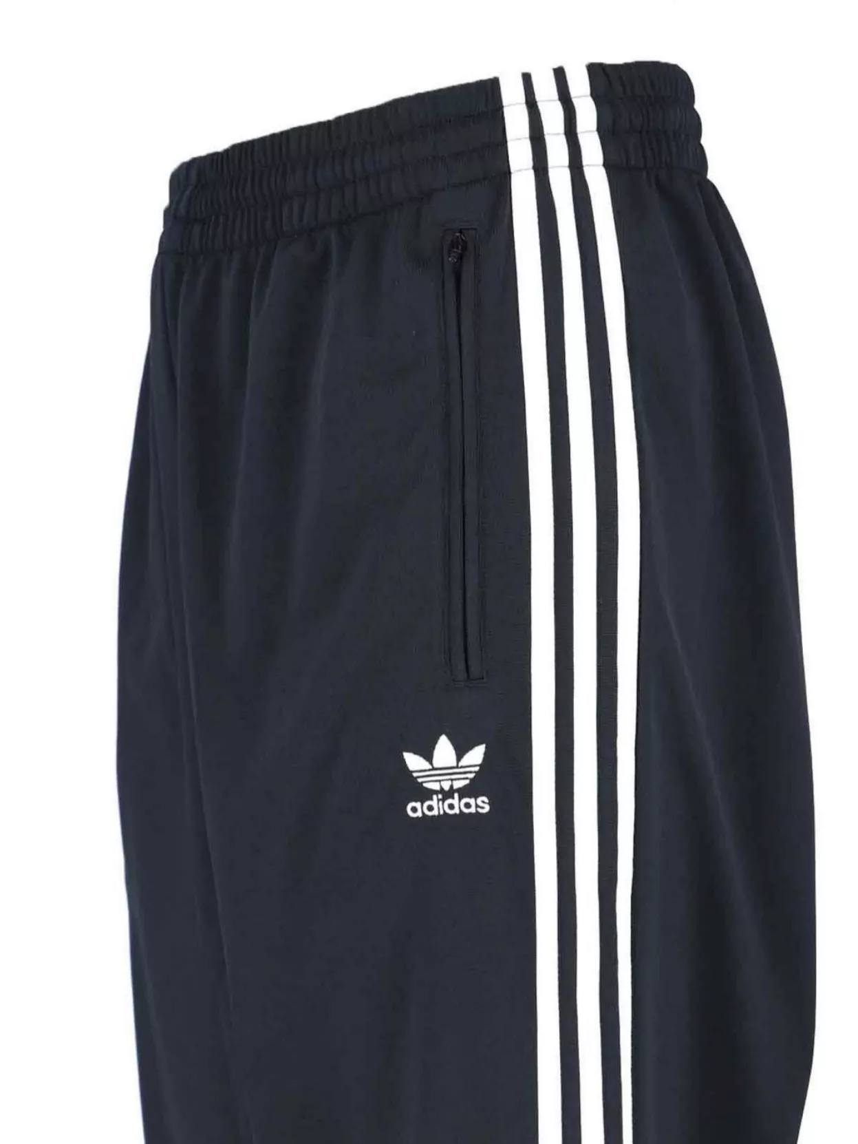 Adidas Straight Trousers With Elastic Waistband And Side Stripes