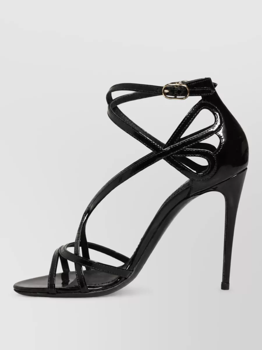 Dolce&Gabbana Leather Stiletto Heel Sandals
