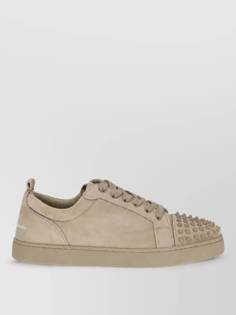 Christian Louboutin Suede Leather Sneakers