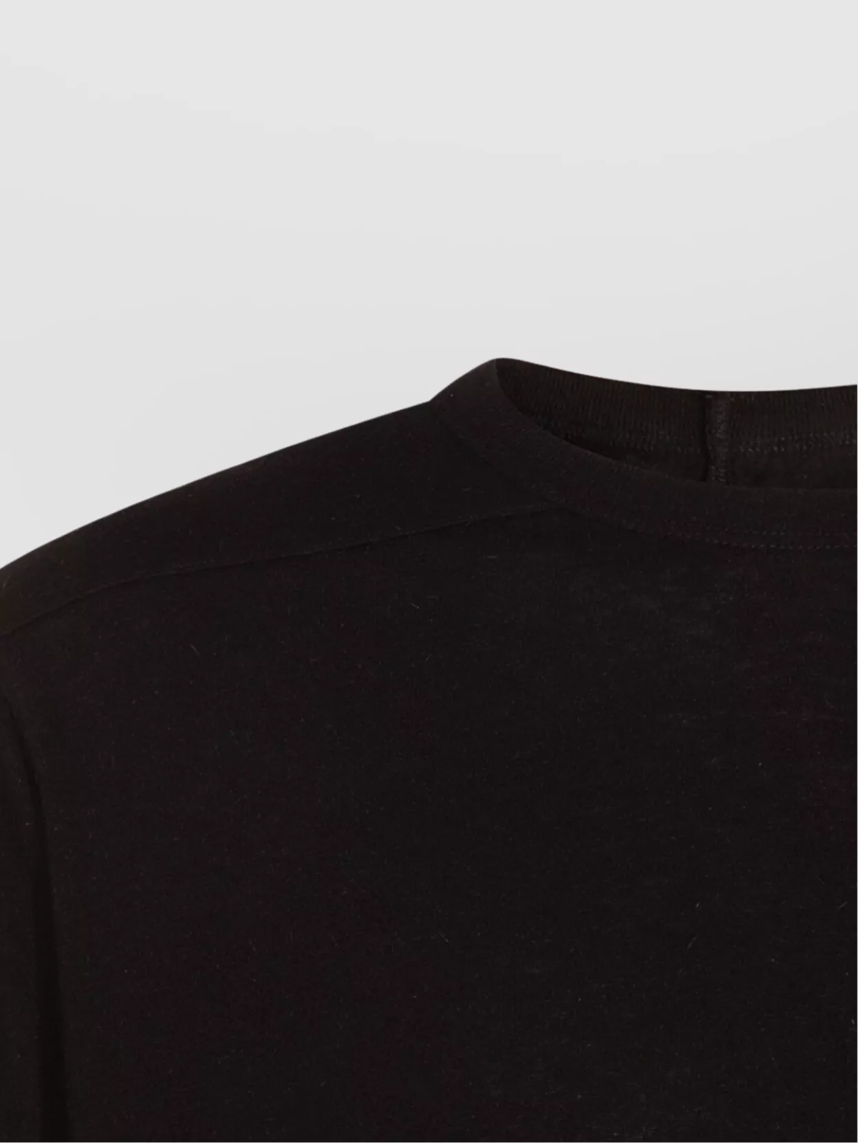 Rick Owens Crew Neck Plain Short Sleeves
