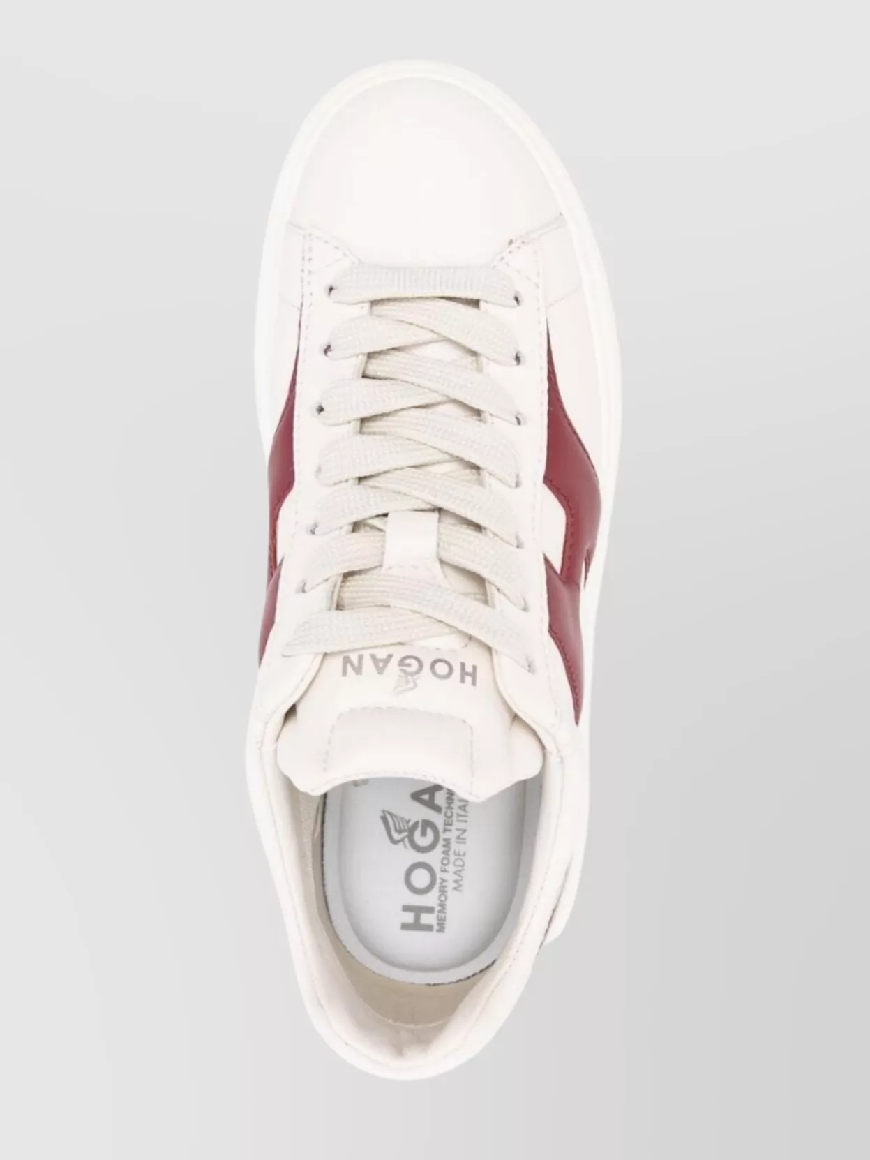 Hogan Sneakers Broken H-stripes Platform In White