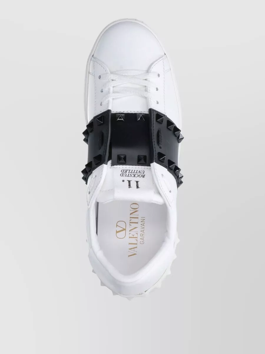 Valentino Garavani Calf Leather Low-Top Sneakers