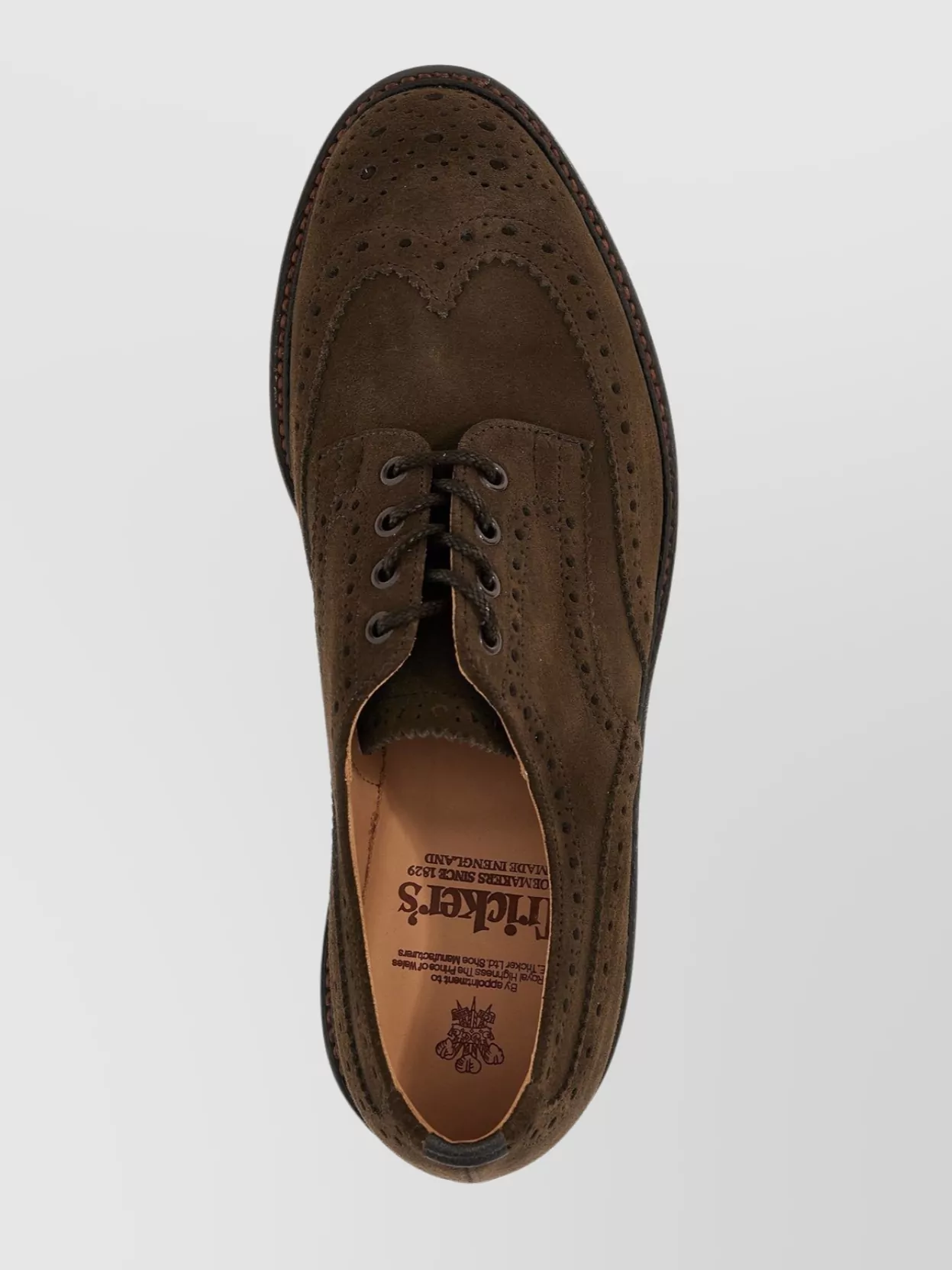 Tricker's Lace-Up Shoes Featuring Brogue Detailing
