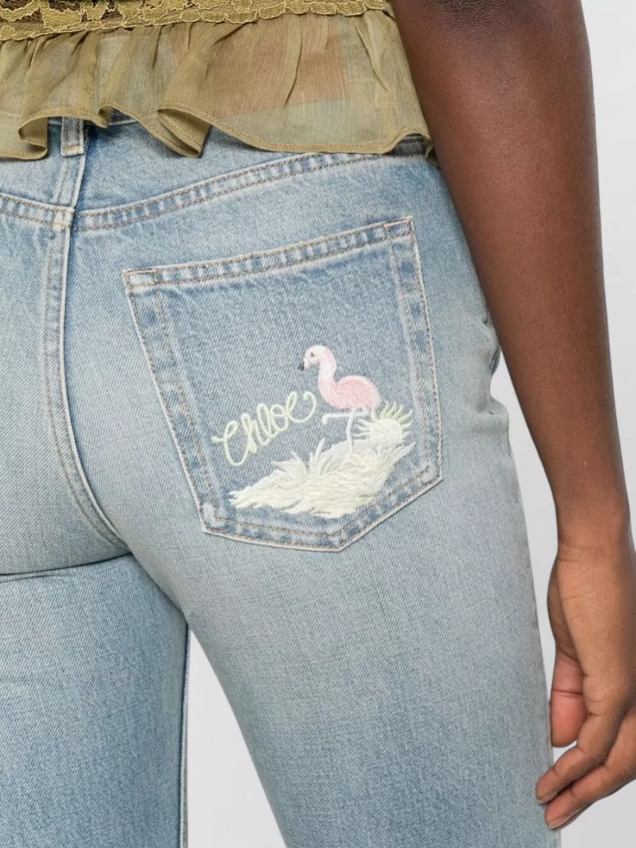 Chloé Flared Denim Jeans