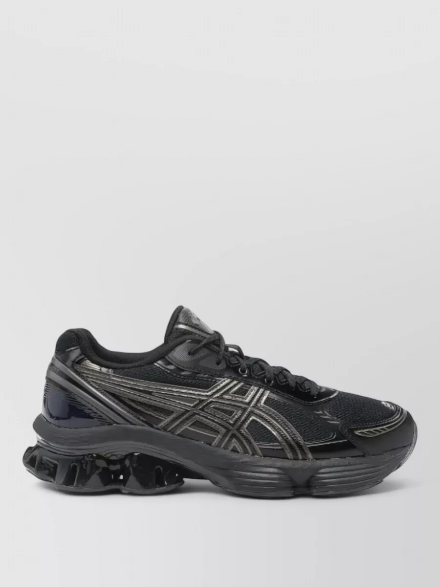 Asics Gel Kinetic Mesh Panel Sneakers Rubber Sole