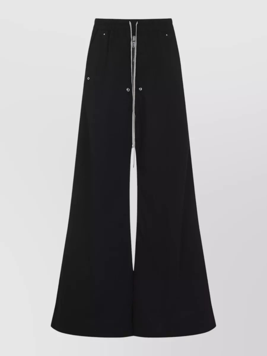 Rick Owens Drkshdw Geth Belas Wide Leg Flared Pants