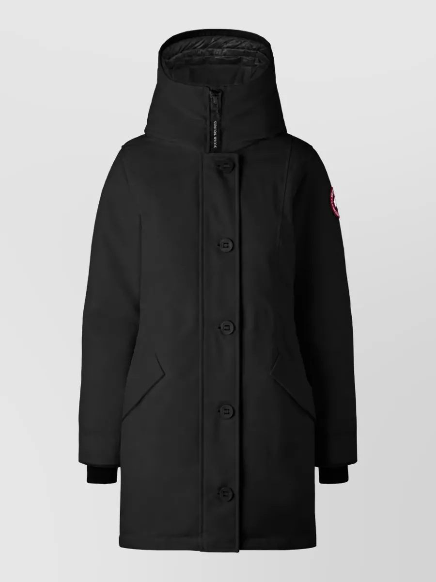 Canada Goose nylon parka coat