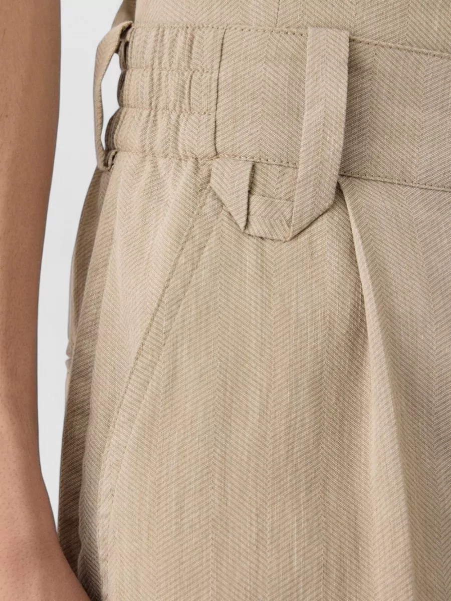 Jacquemus Linen Straight-Leg Trousers