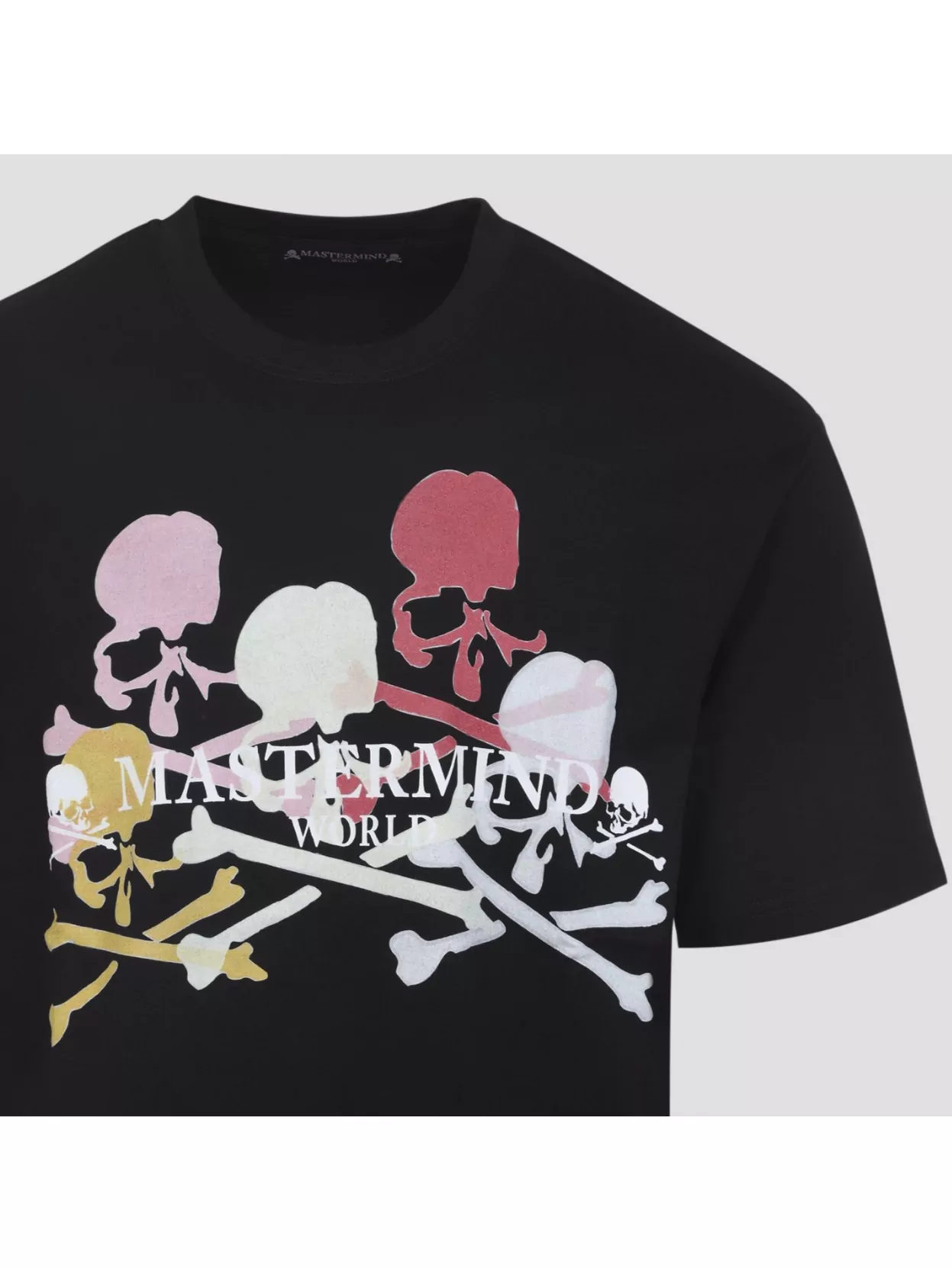 Mastermind World Graphic Print Crew Neck Short Sleeve T-Shirt