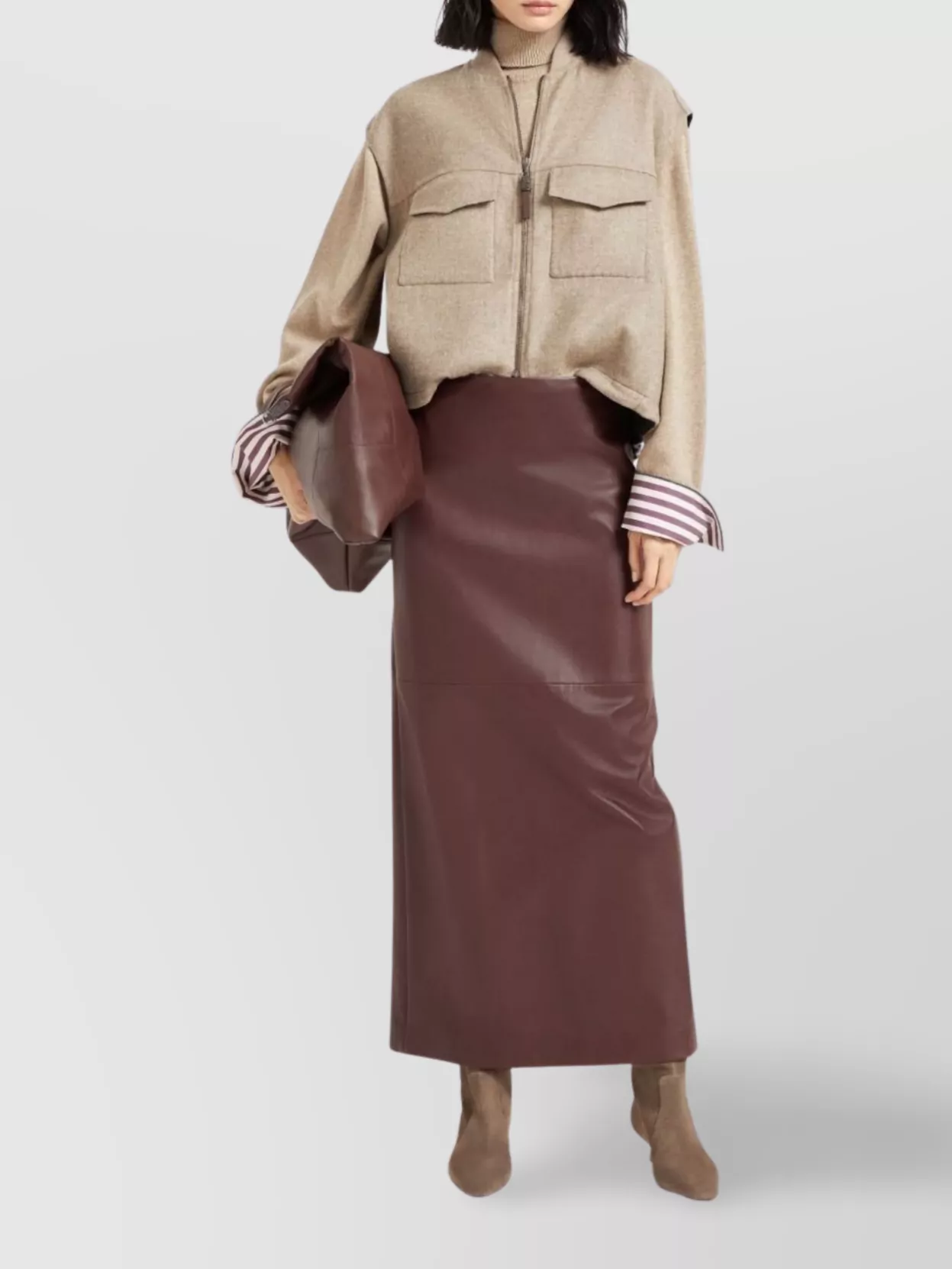 Brunello Cucinelli Cashmere Roll Neck Sweater