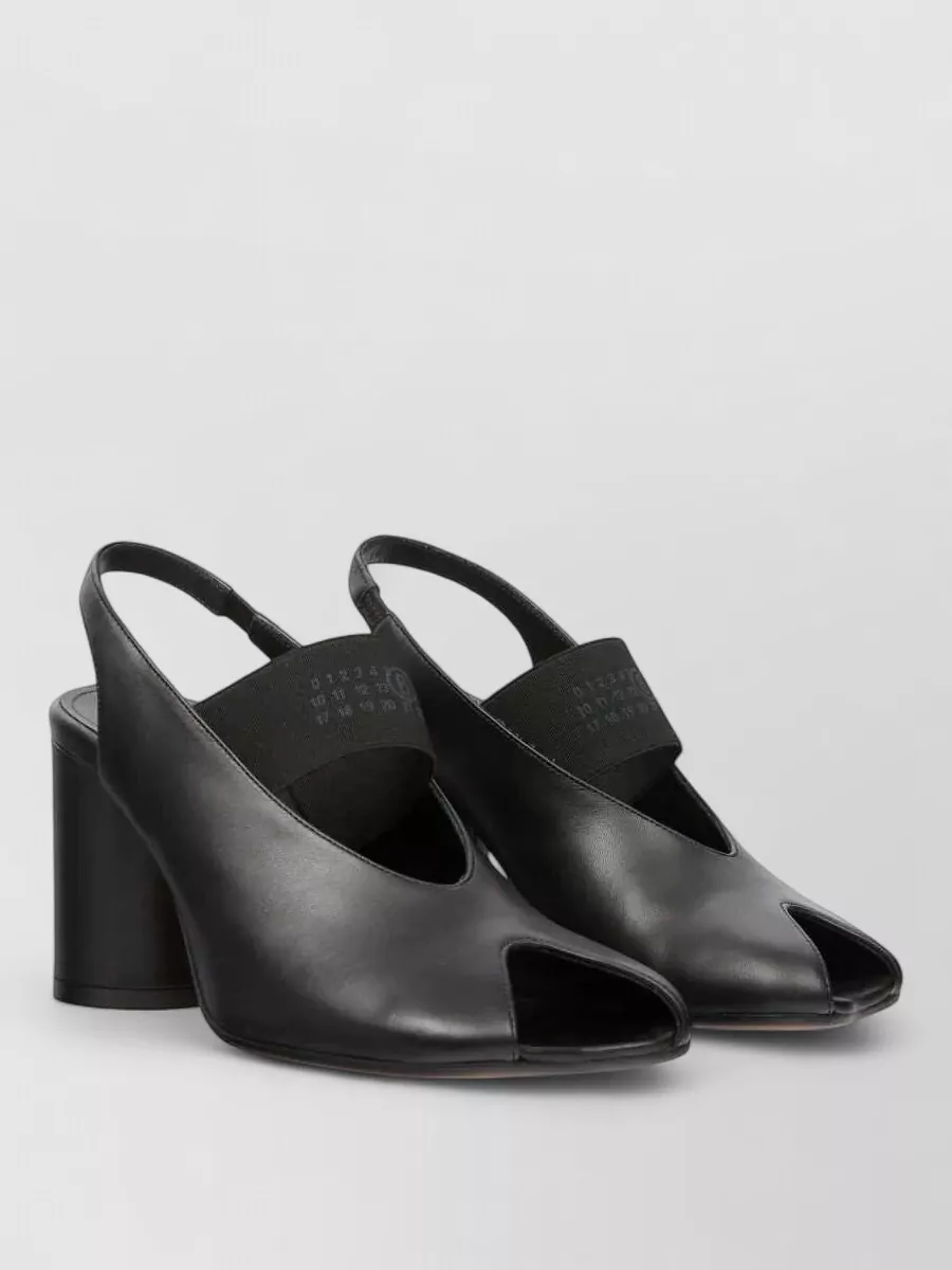 Mm6 Maison Margiela leather slingback sandals
