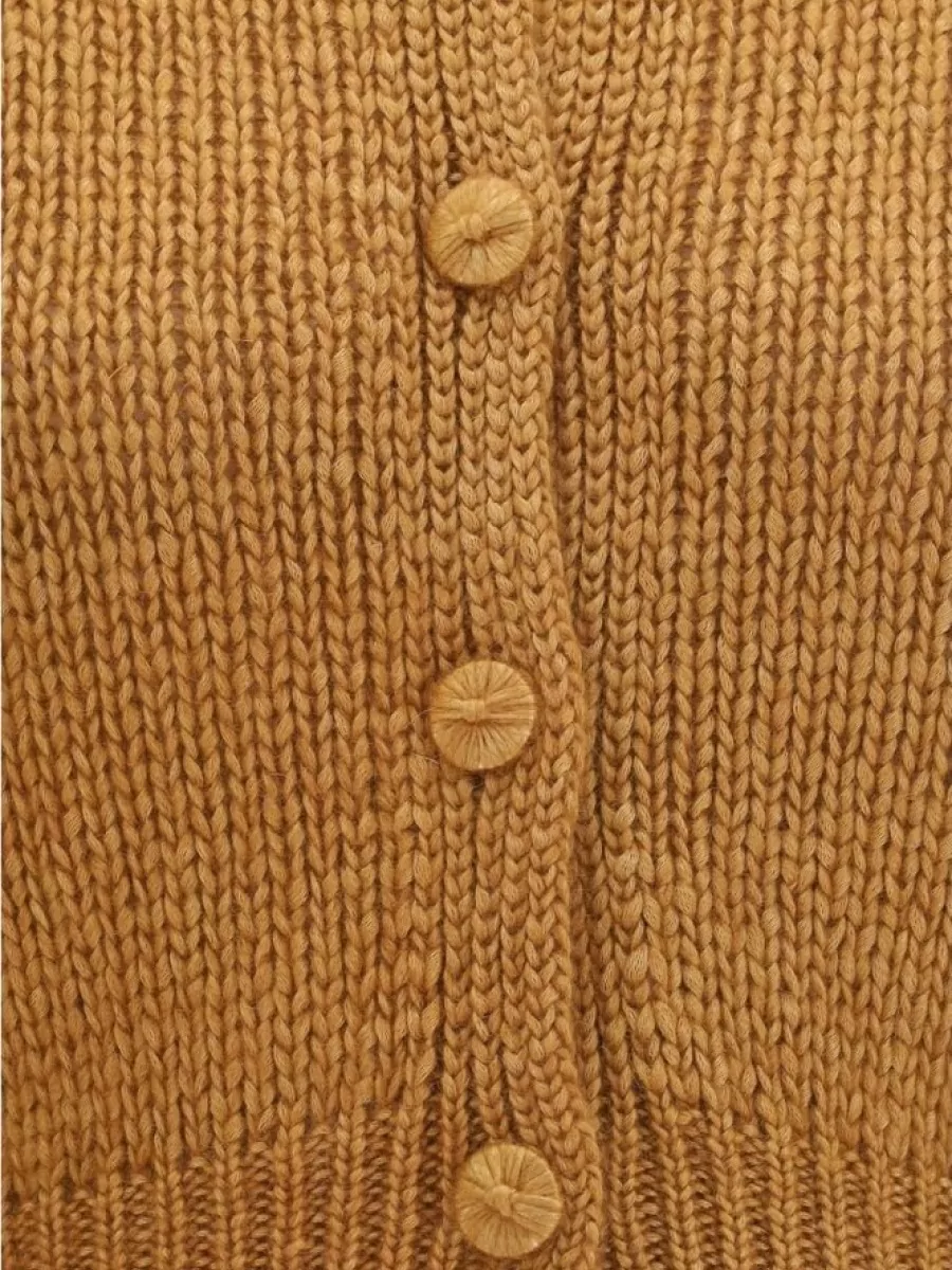 Forte Forte Silk mohair cashmere chunky-knit relaxed-fit cardigan