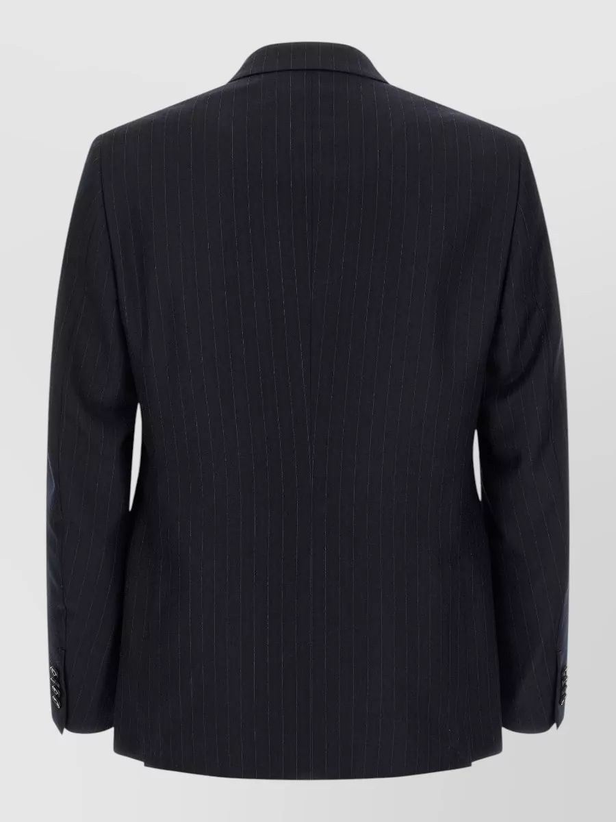 Zegna wool pinstripe tailored trousers