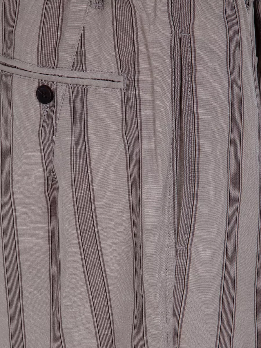 Emporio Armani Straight-Leg Bermuda Trousers