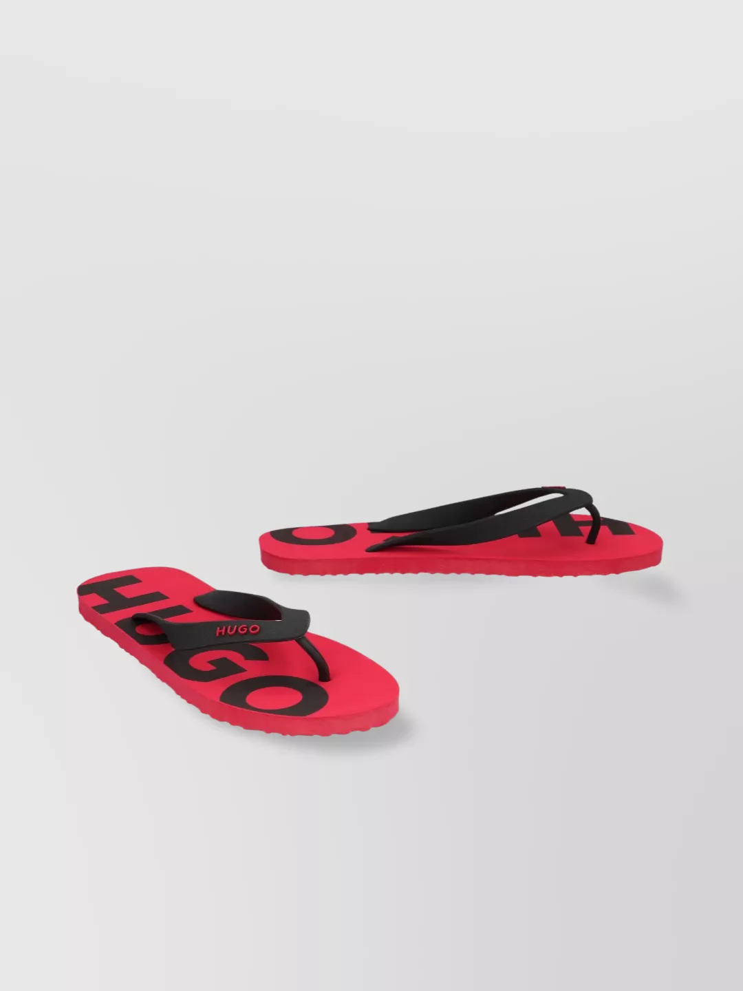 Hugo Boss Rubber Logo Flip-flop Contrast Straps