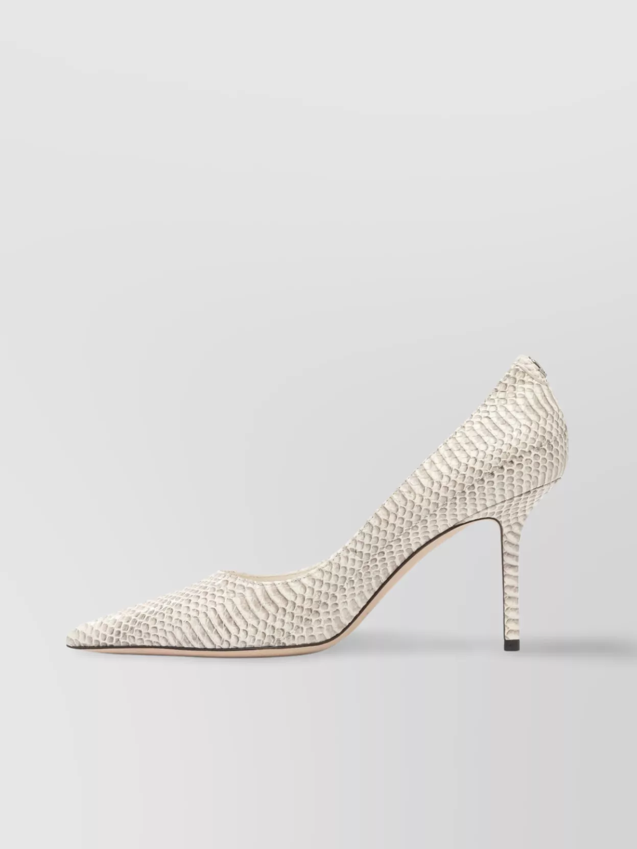 Jimmy Choo Pointed Toe Stiletto Heel Textured Pattern