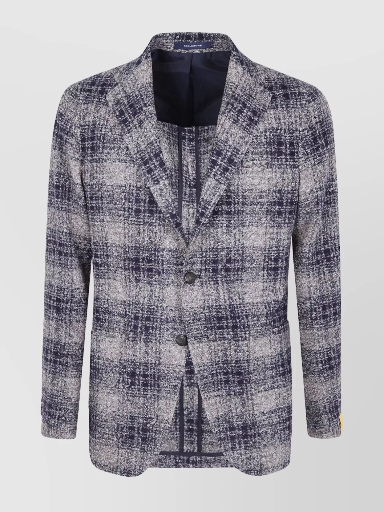 Tagliatore Silk virgin wool single breasted jacket