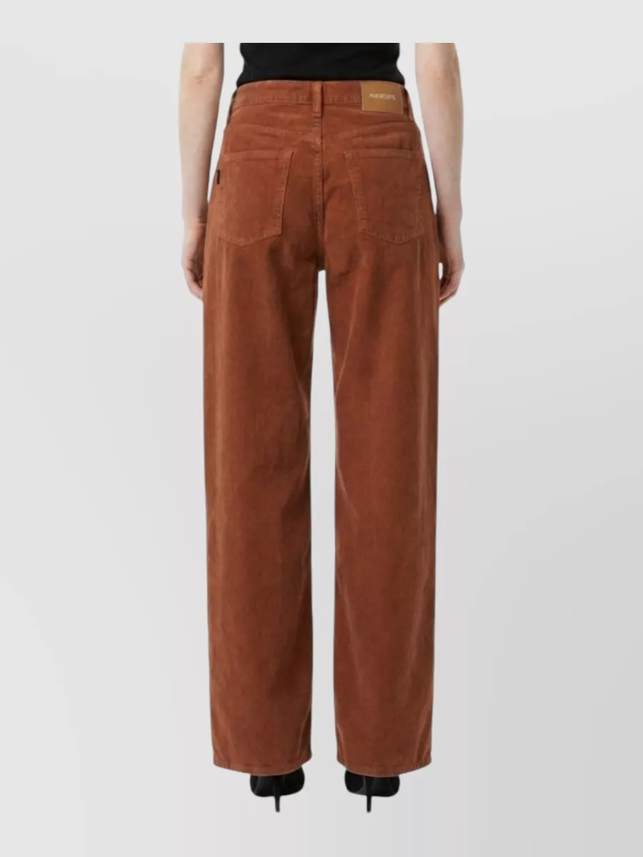 Haikure Cotton High-Rise Wide-Leg Jeans