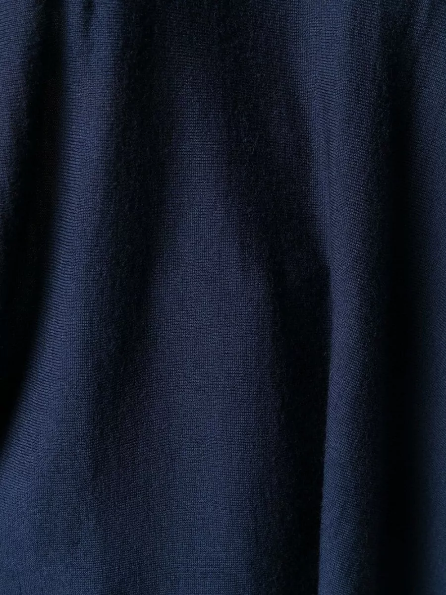 La Rose Fine-Knit Merino Wool Long-Sleeve Sweater