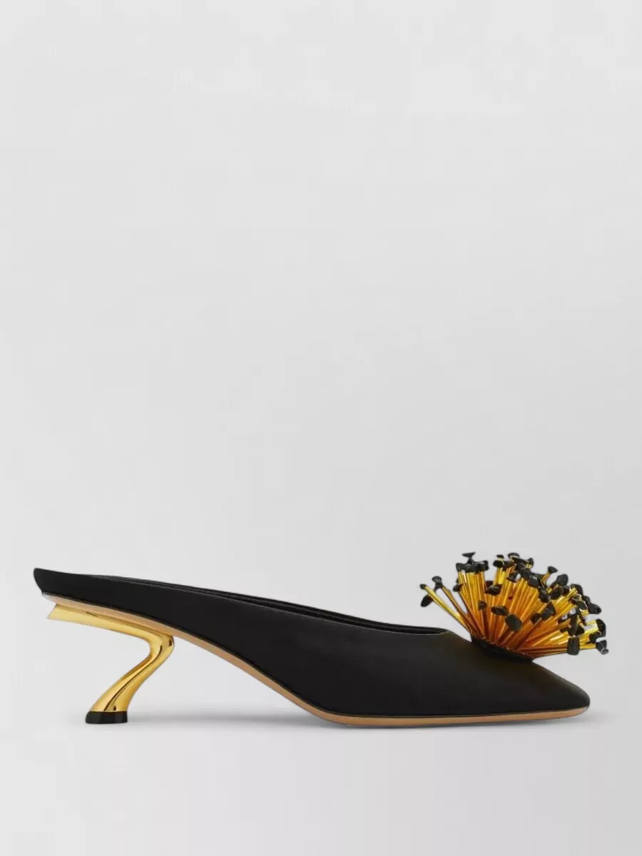 Ferragamo Satin Mules