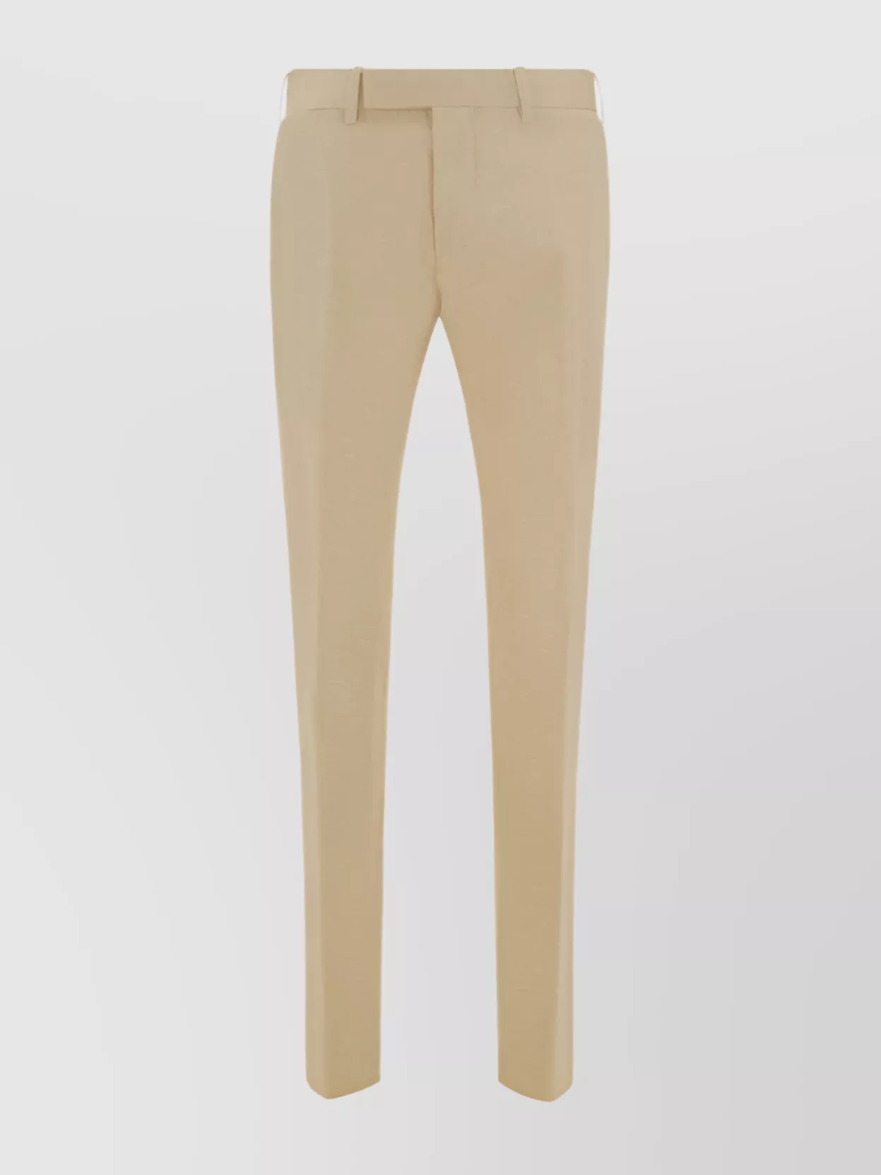 Shop Zegna Trousers With Monochrome Pattern And Pockets