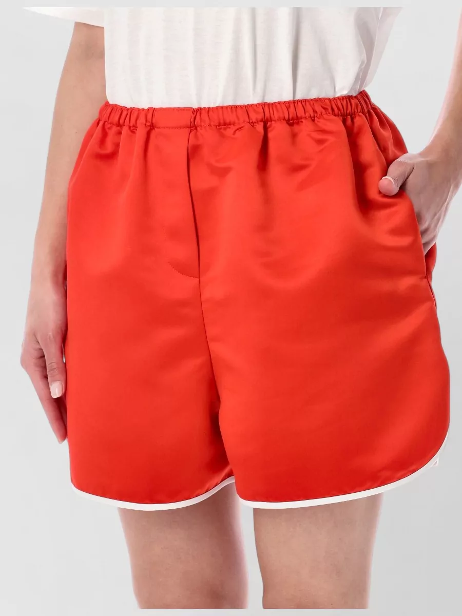 The Frankie Shop Satin Boxer Shorts
