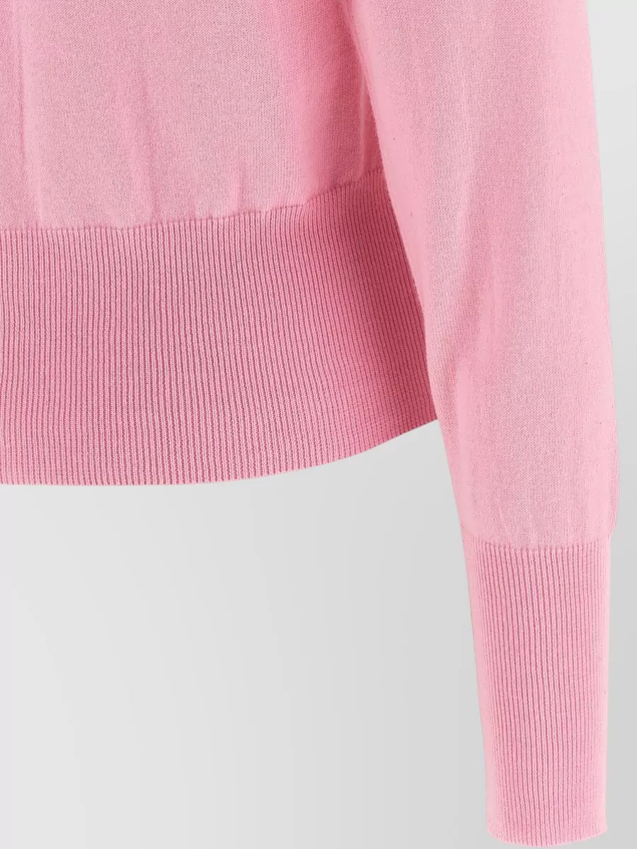 Vivienne Westwood Bea Knit Cardigan Ribbed Hem Cuffs