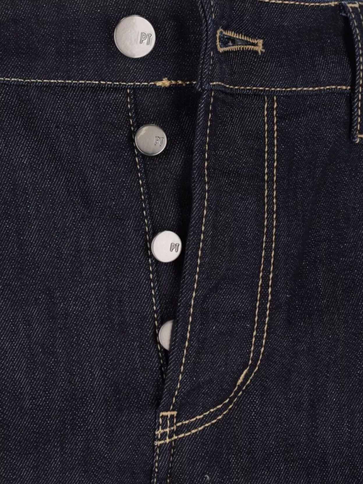 Pt Torino Straight Leg Trousers With Belt Loops