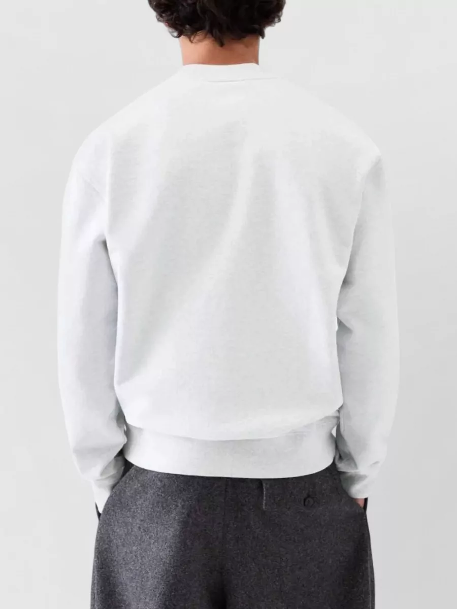 Jacquemus Cotton Relaxed-Fit Logo-Embroidered Sweatshirt
