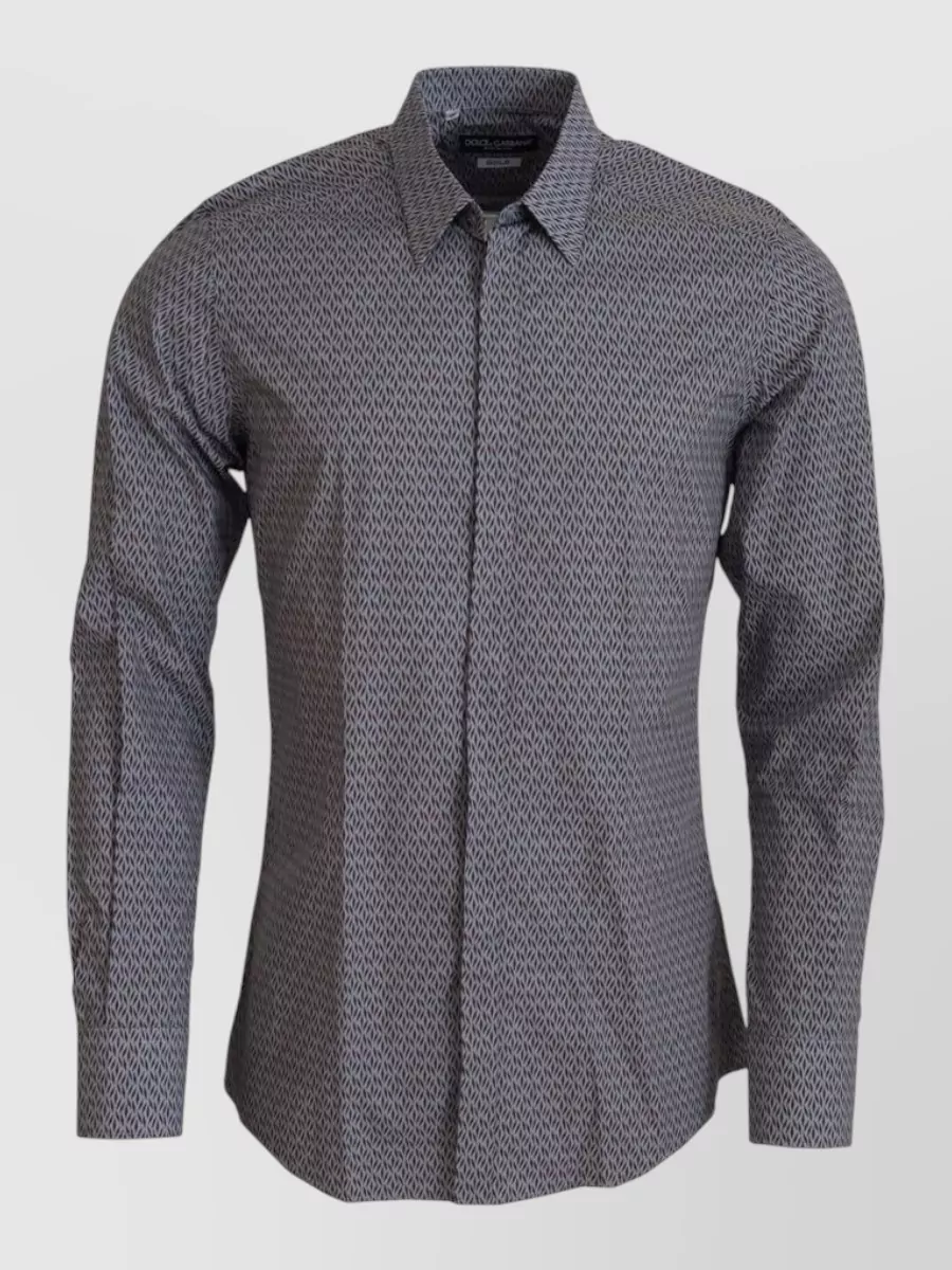 Dolce&Gabbana Cotton slim-fit dress shirt