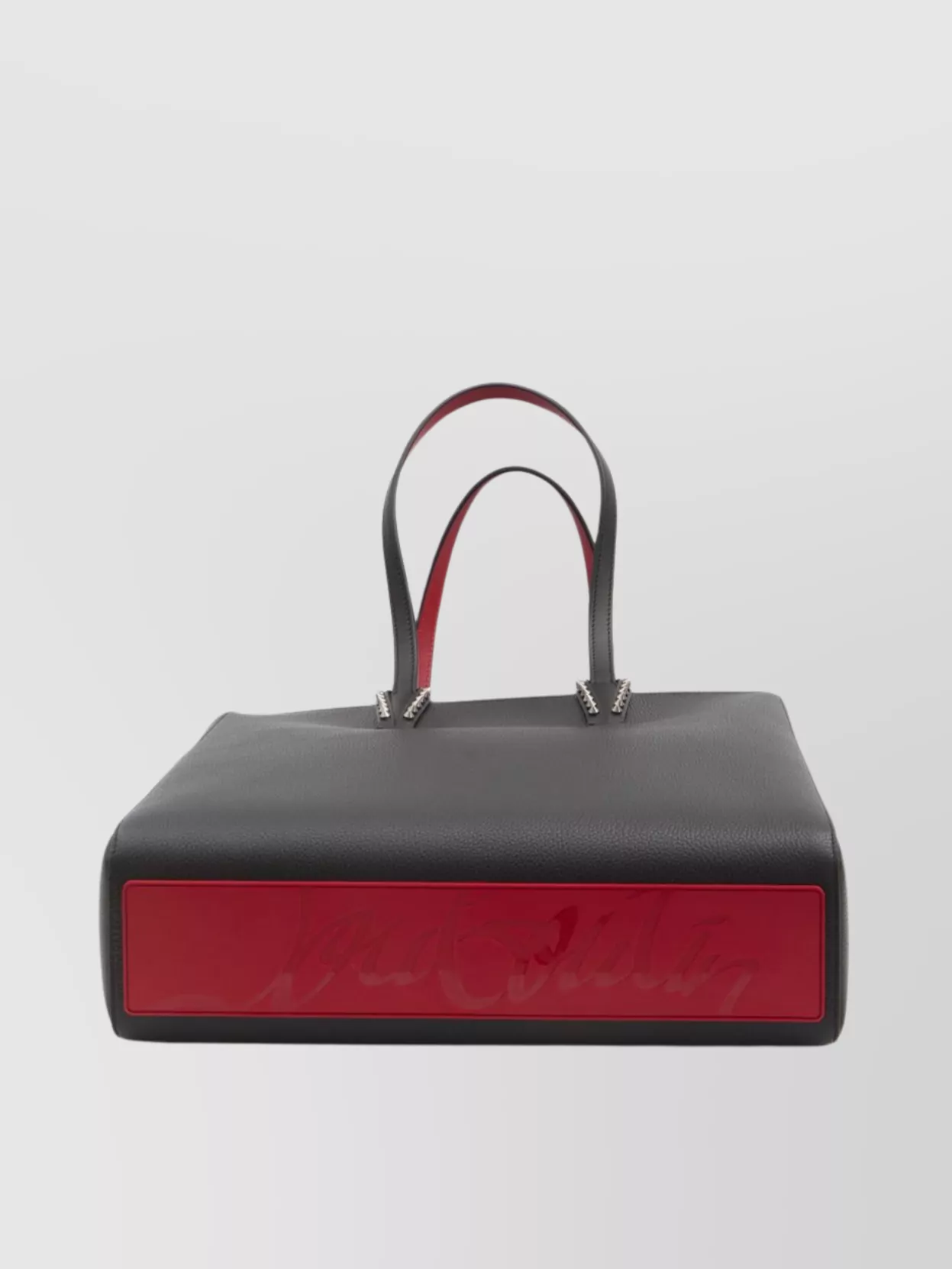Christian Louboutin Grained Calf Leather Tote Bag