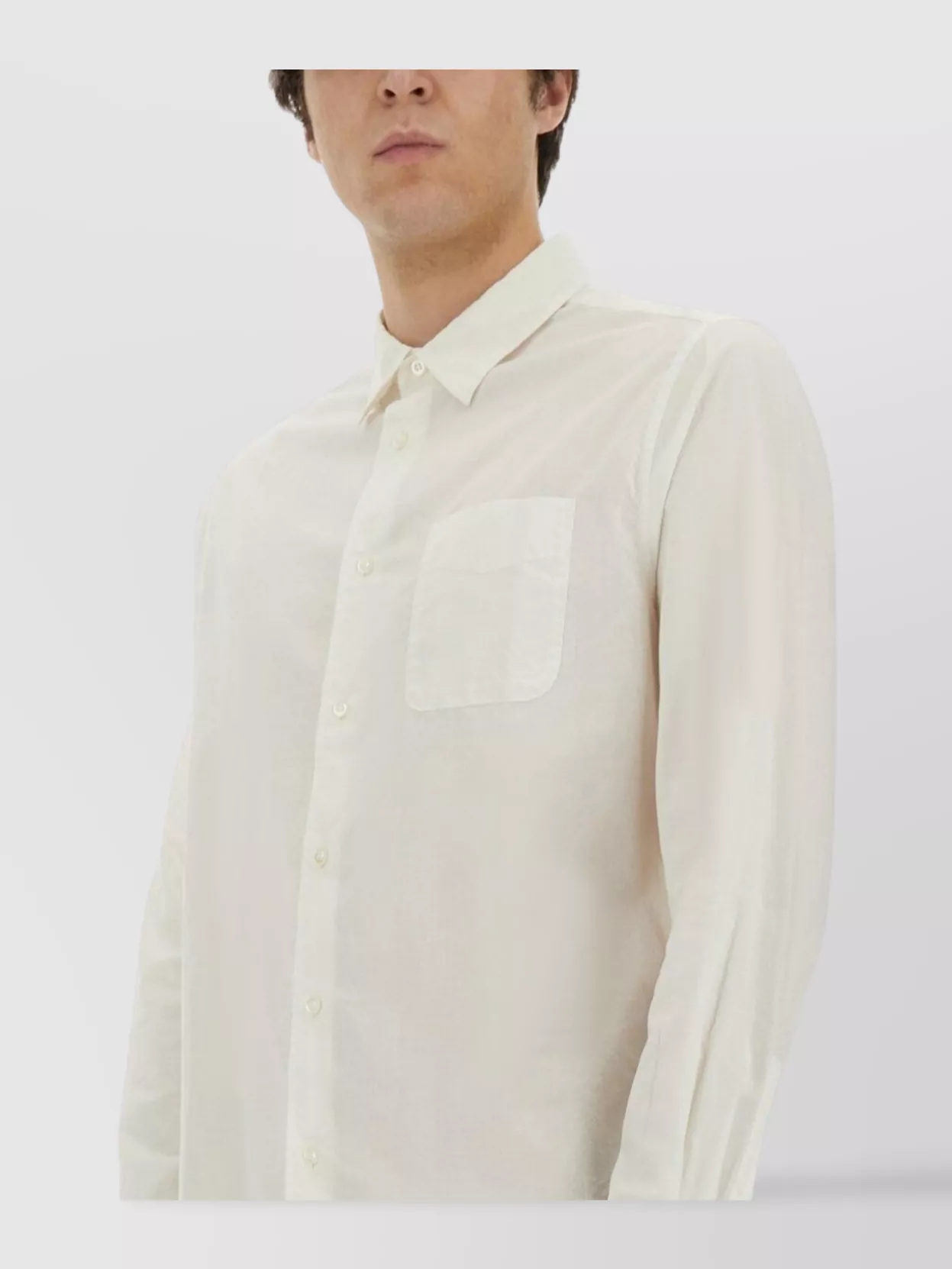 Woolrich Cotton Shirt Button-Down Collar