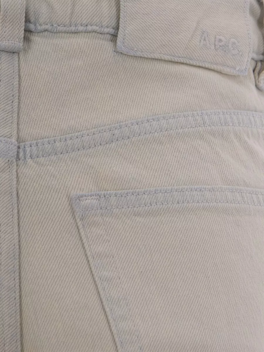 A.p.c. Tailored Trousers Wide Leg Belt Loops