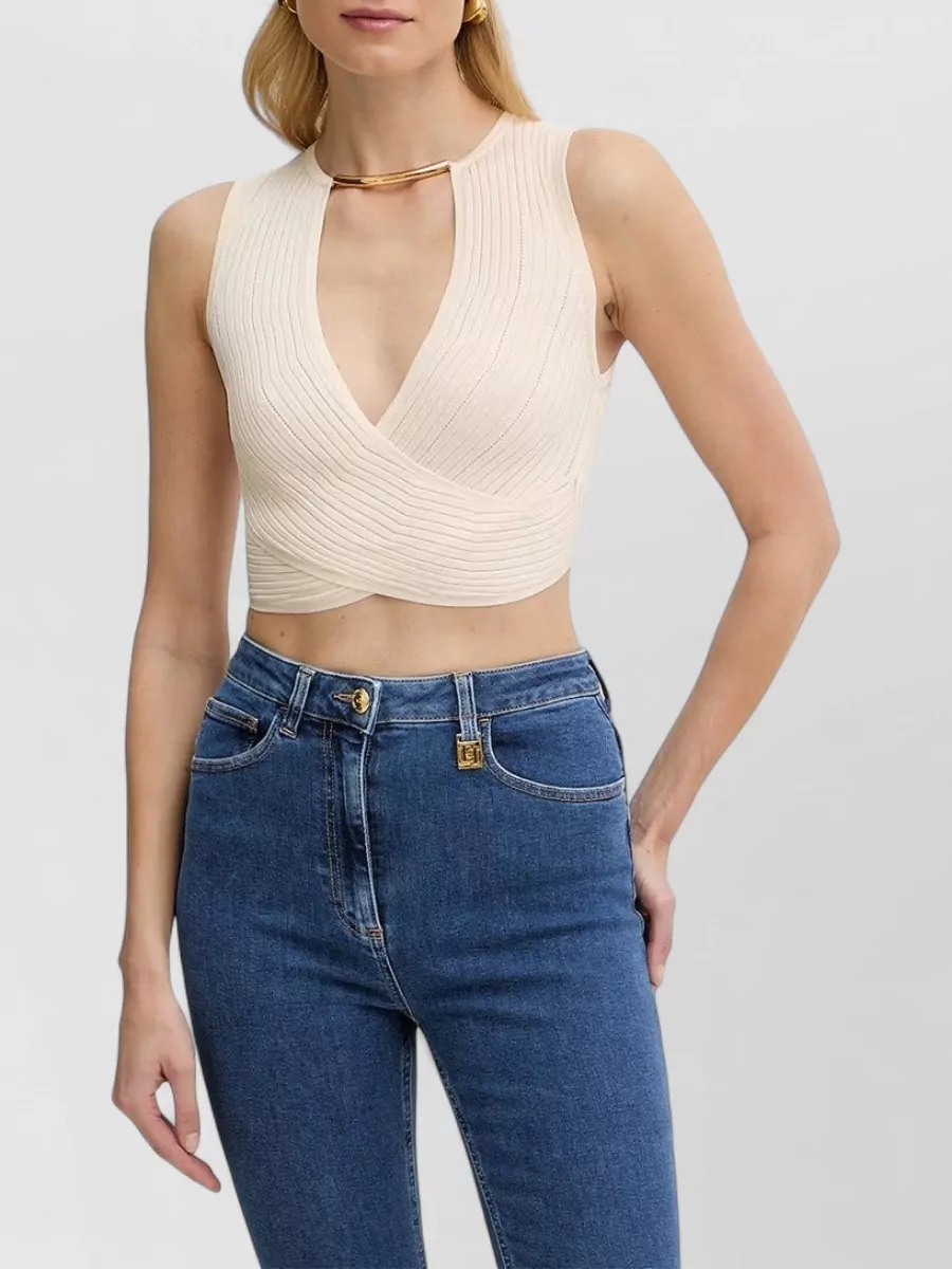 Elisabetta Franchi Knitted Top