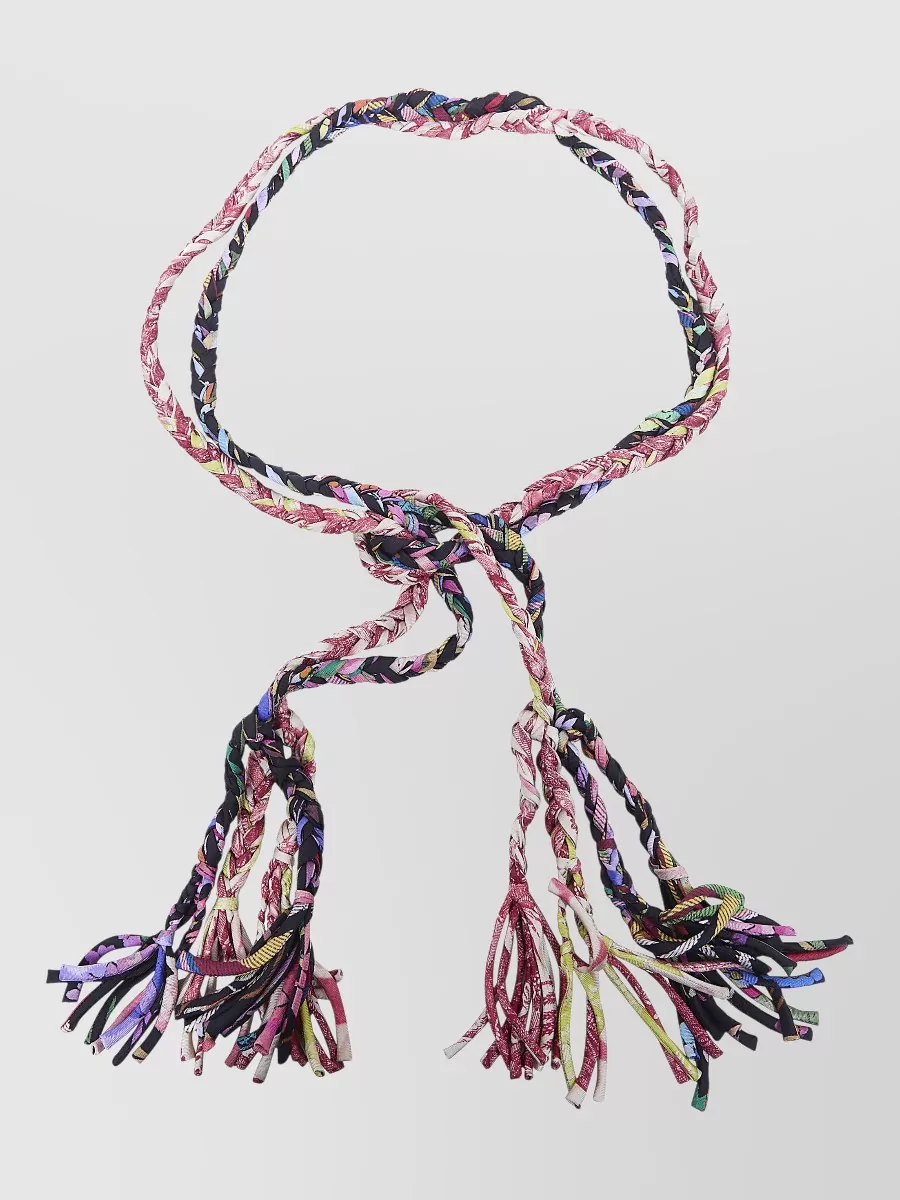 Pierre Louise Mascia Silk Belt