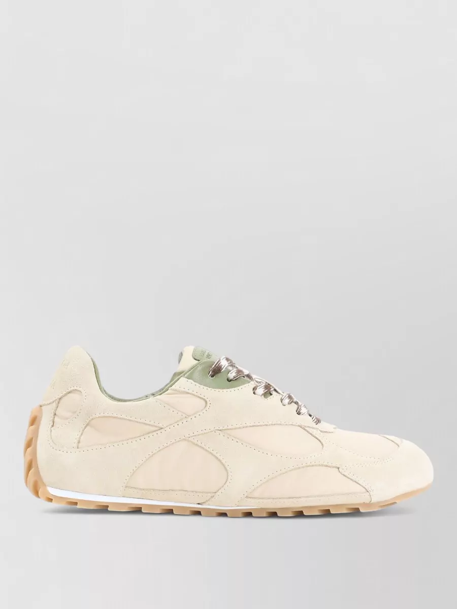 Bottega Veneta Leather Lace-Up Sneakers