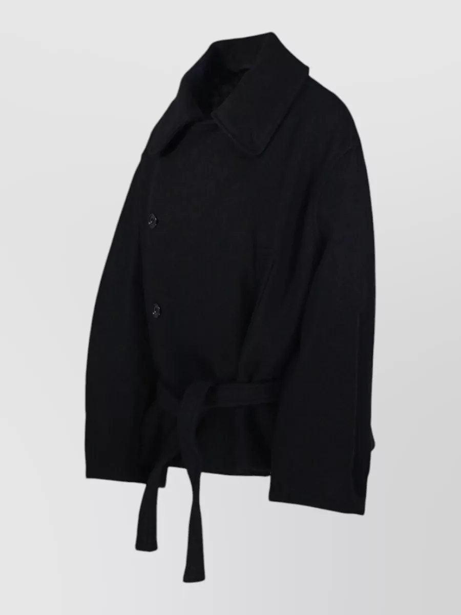 Lemaire Wool Alpaca Short Wrap Jacket