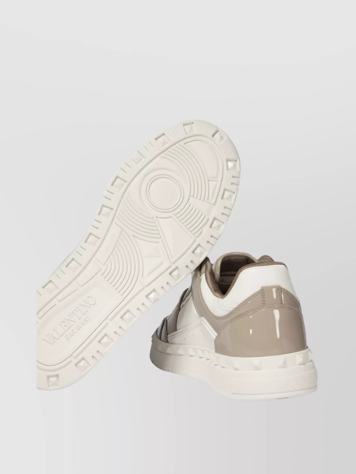 Valentino Garavani "Dotted Freedom" Sneakers Featuring Contrast Panels