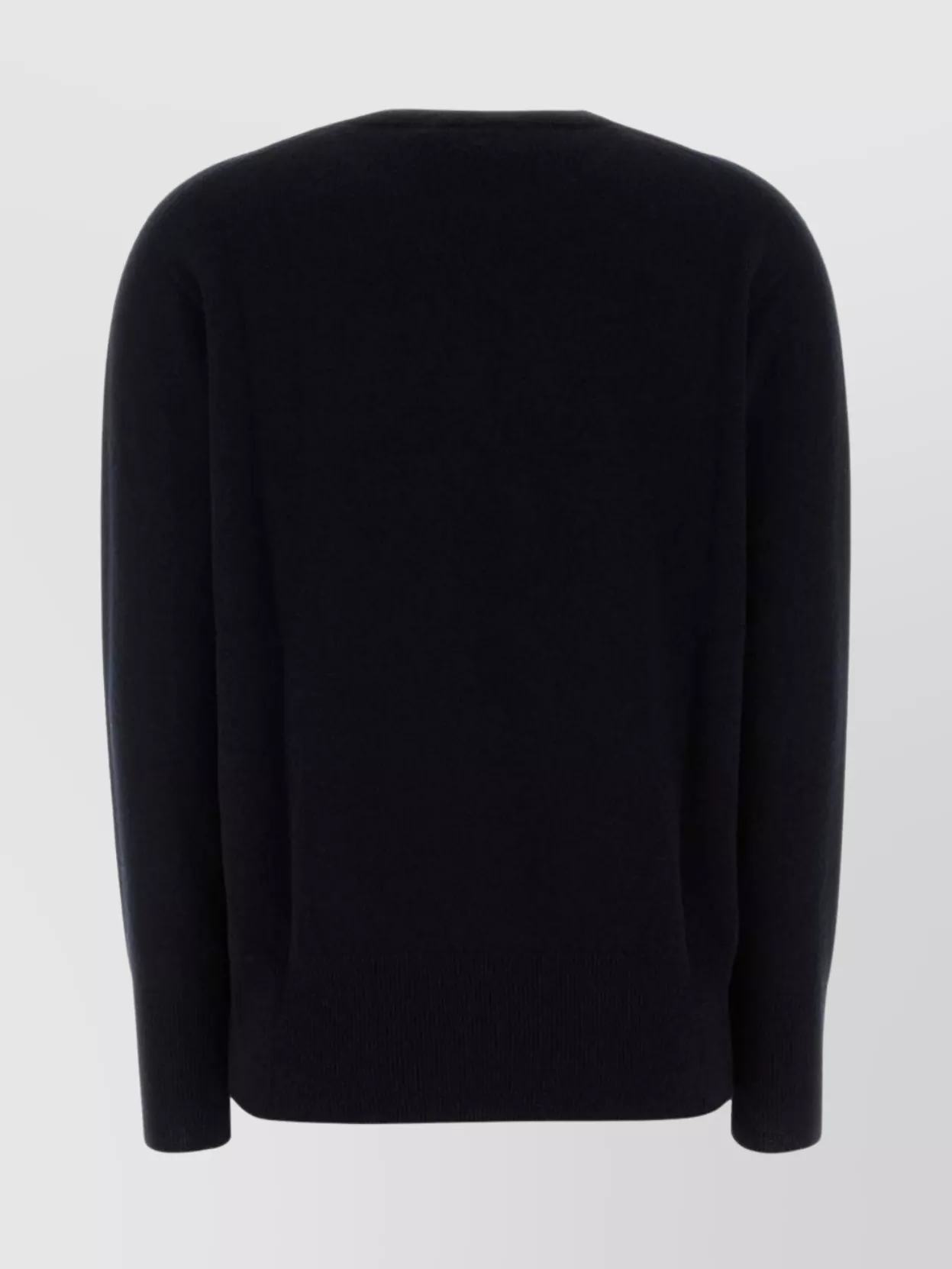 The Row Oversized Cashmere Leilani Sweater With Crew Neck In Blue