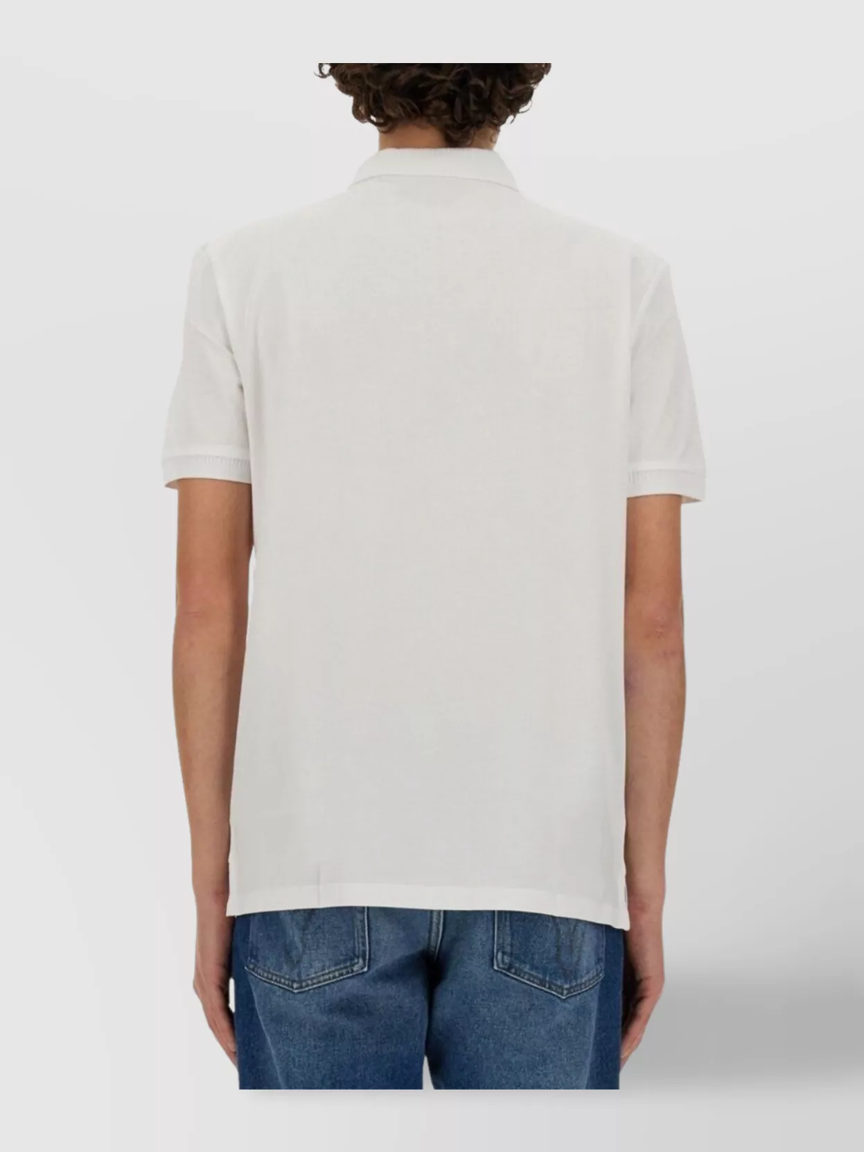 Shop Hugo Boss "dereso" Polo Shirt With Polo Collar