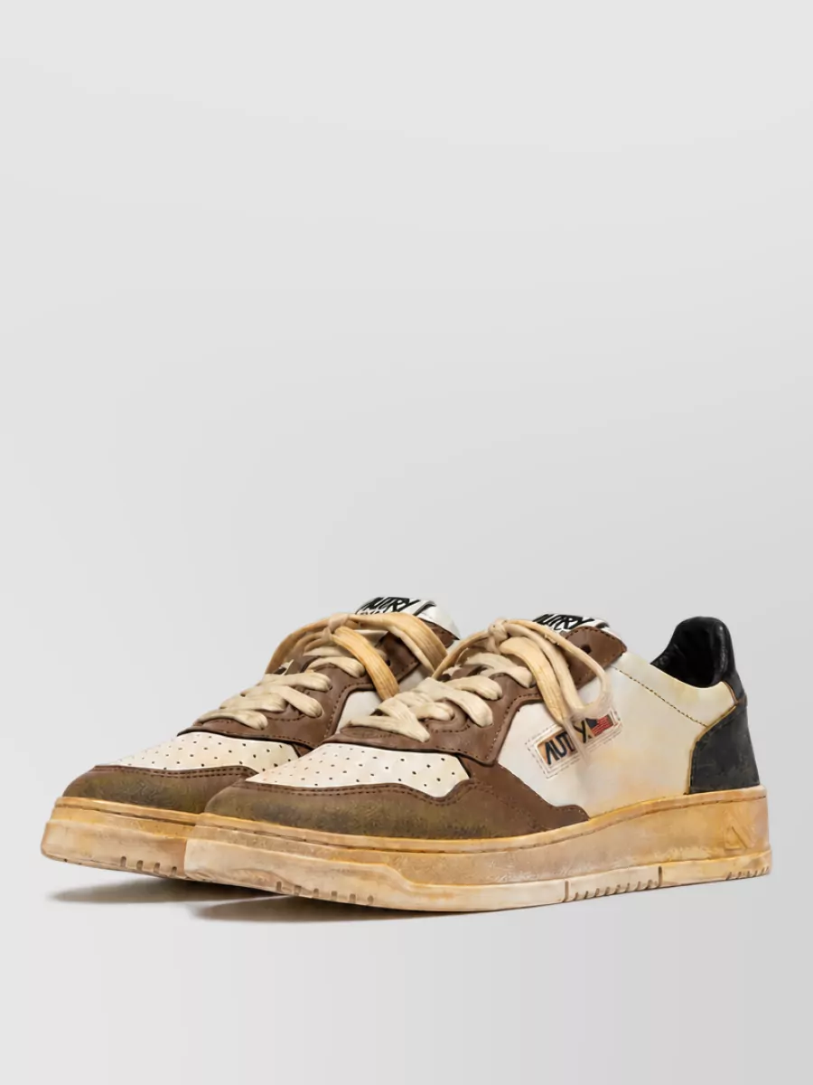 Autry leather low-top sneakers