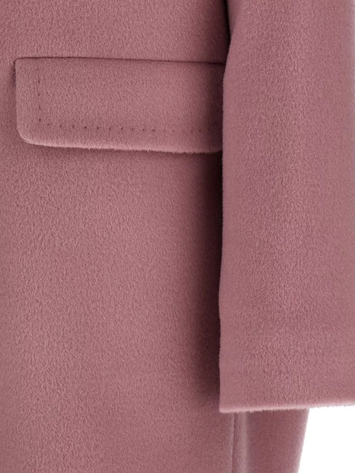 Tagliatore Astrid Double-breasted Flap Coat In Pink