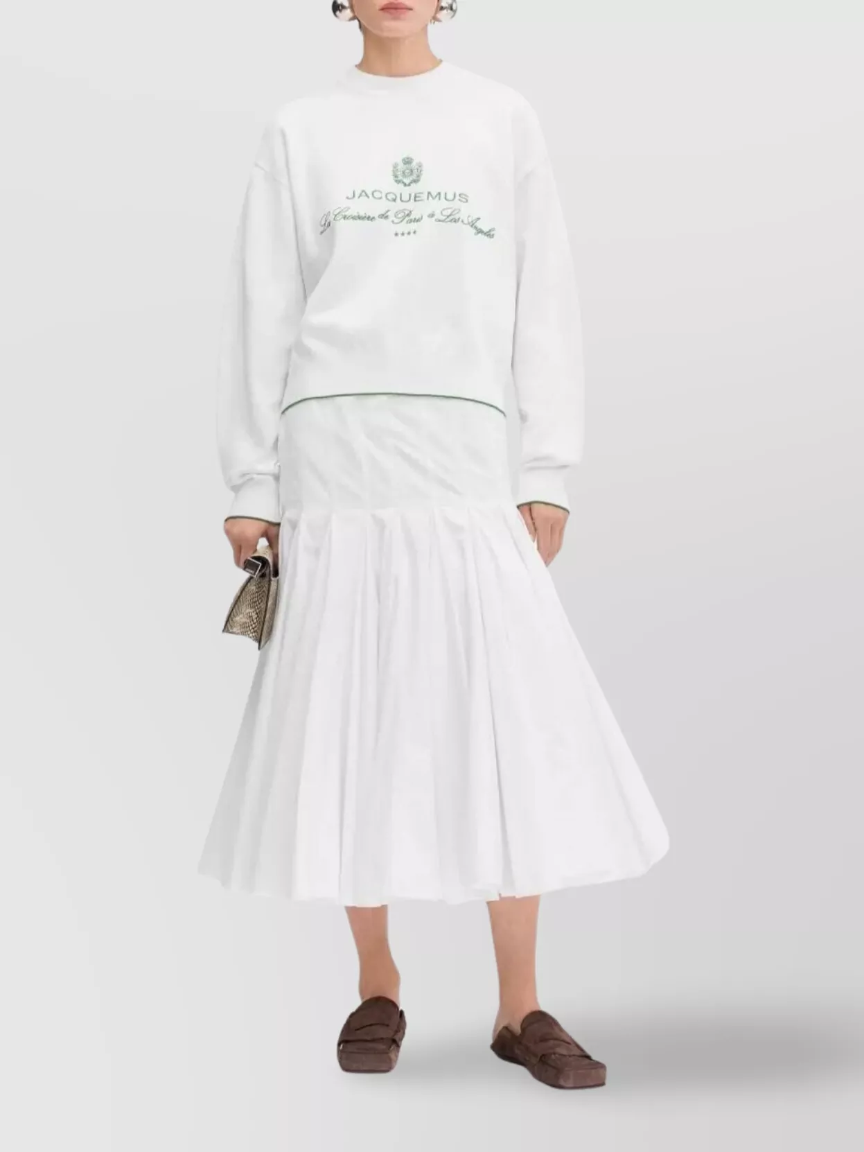 Jacquemus Venice Crew Neck Knit Top