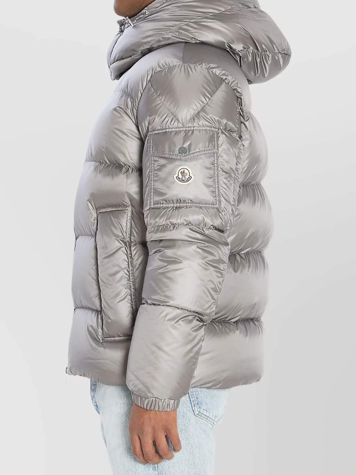 Moncler Boxy Puffer Jacket Adjustable Hood