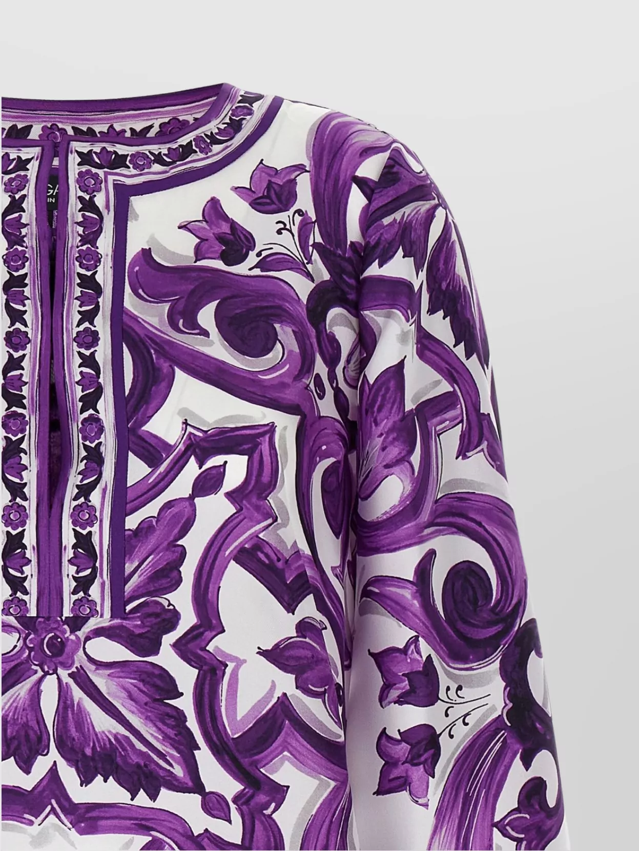 Dolce&Gabbana 'Maiolica' Print Mini Dress