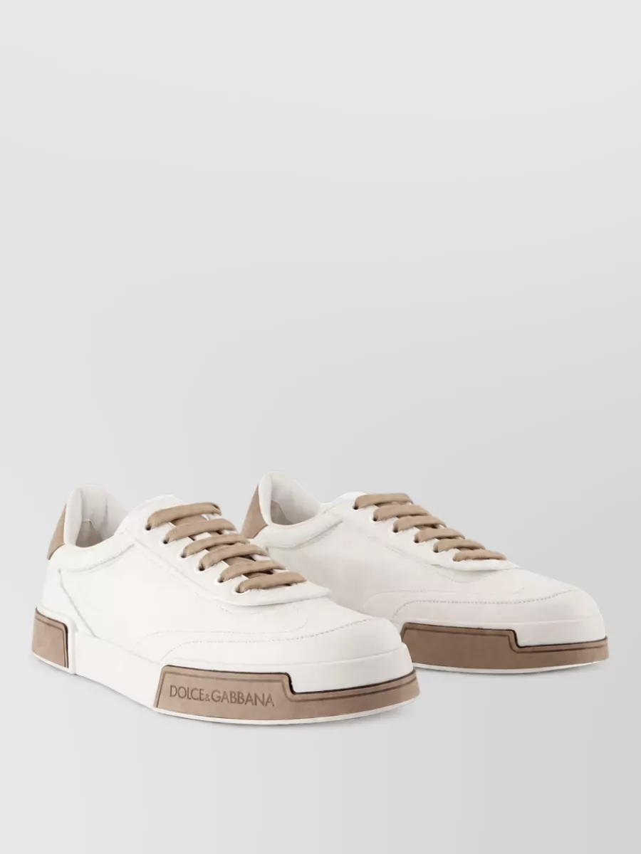 Dolce&Gabbana leather low-top sneakers