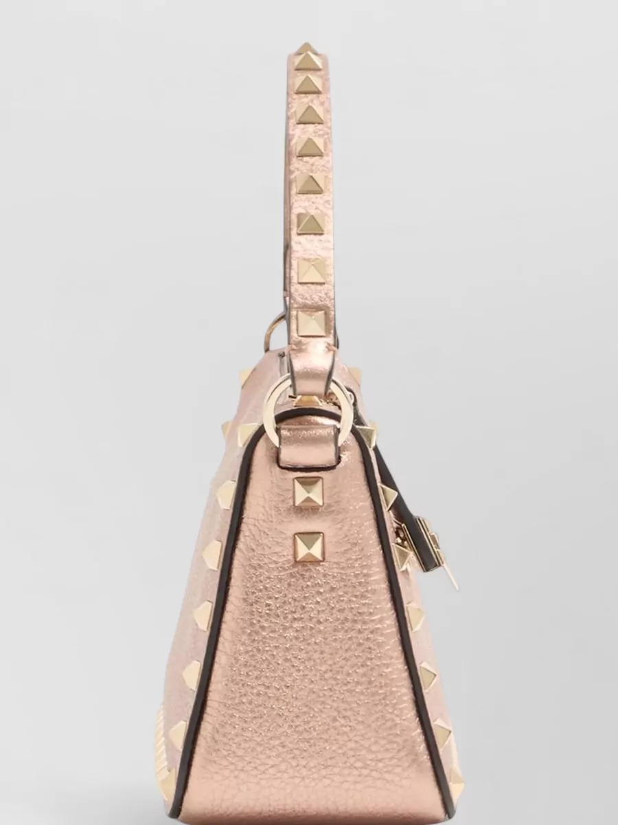 Valentino Leather Rockstud Small Shoulder Bag