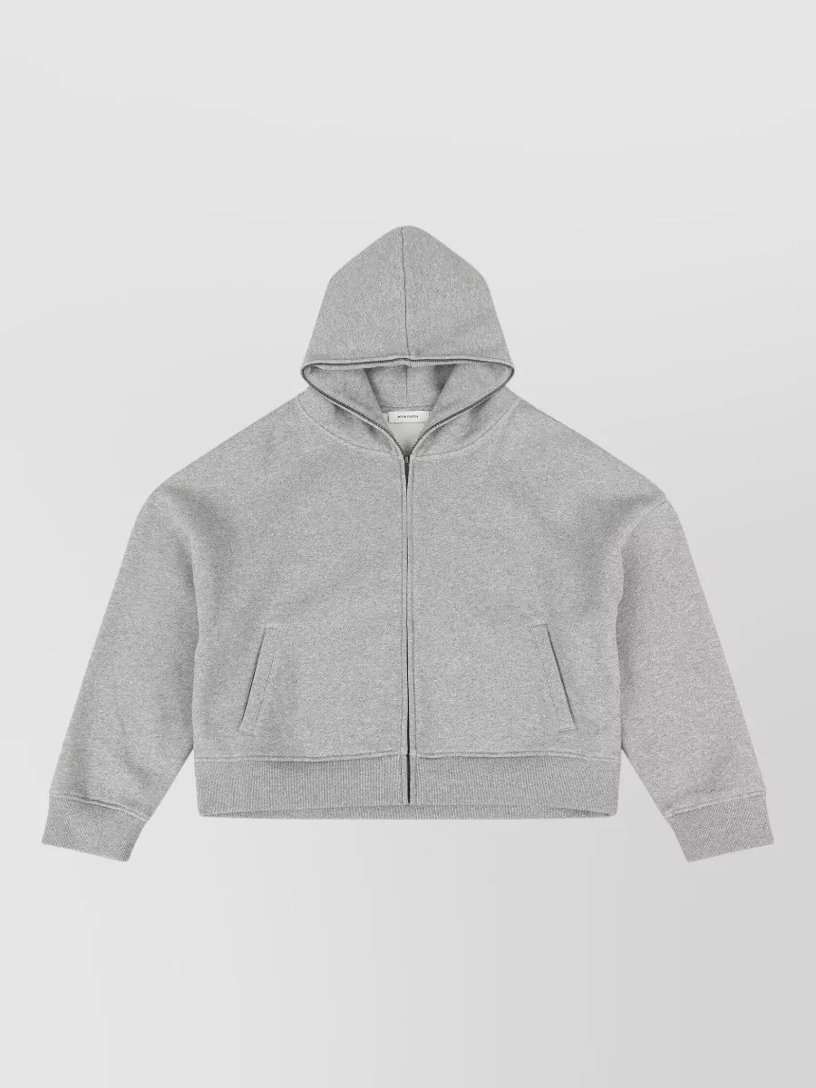 Entire Studios cotton zip-up hoodie