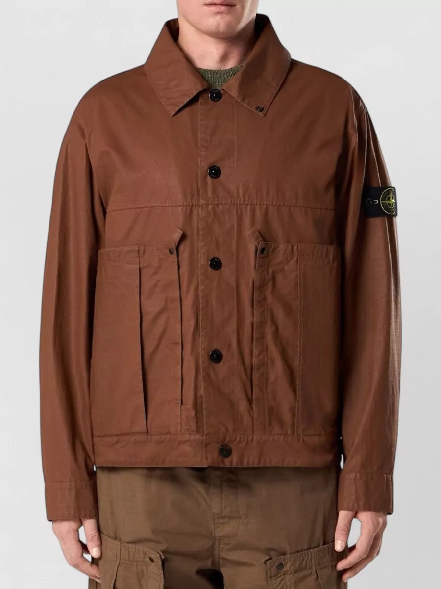 Stone Island Cotton Ripstop Lightweight Jacket
